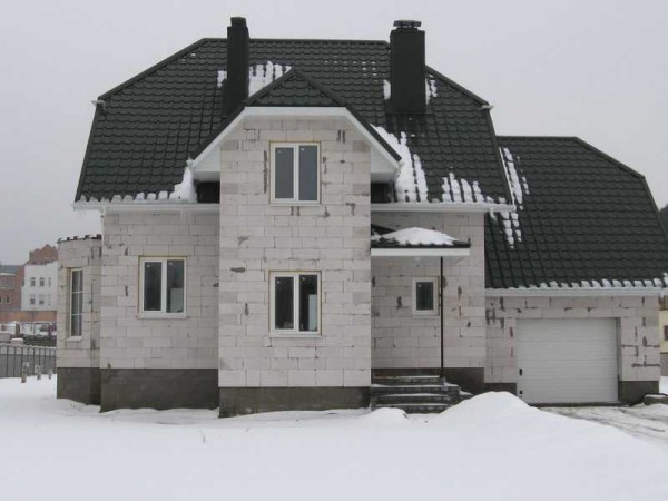 What foundation is needed for a house made of aerated concrete is decided depending on the soils on the site