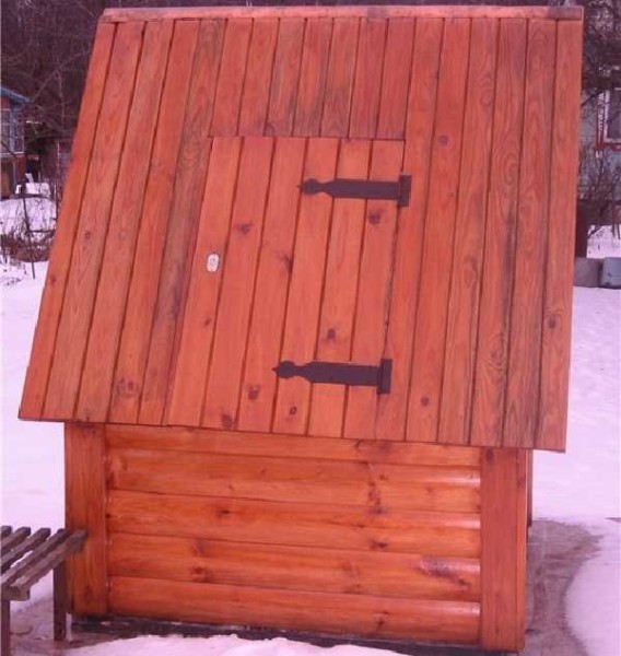 Option of a closed house for a well