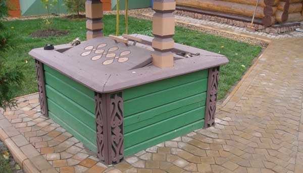 The lid on the well must be tight