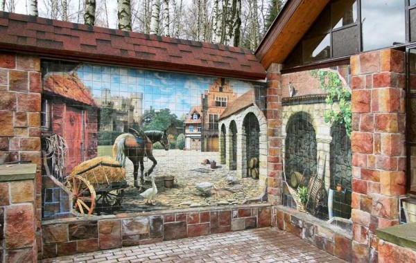 Even a scene like this can be printed.