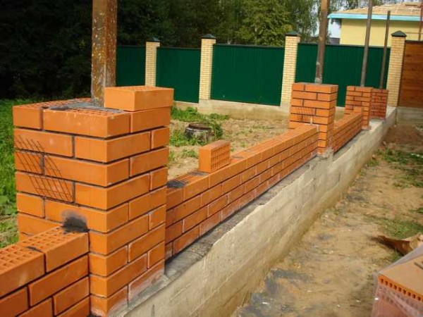 Do not forget to put waterproofing under the brick