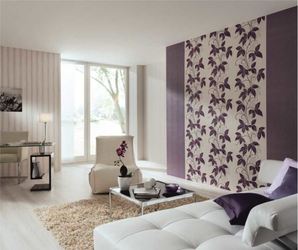 Sticking wallpaper in three colors in one room: it is better to use one collection