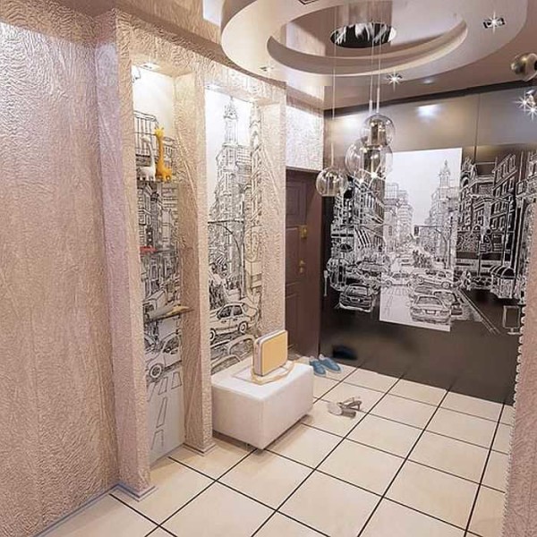 Textured photomurals and porous vinyl