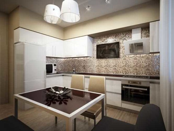 L-shaped kitchen layout options