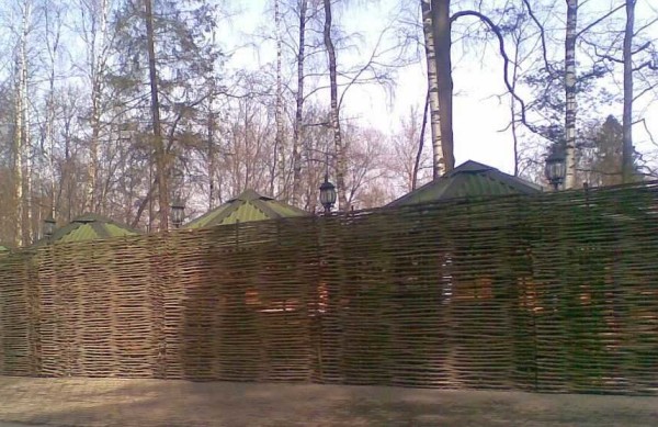 This is a wicker made of twigs or branches