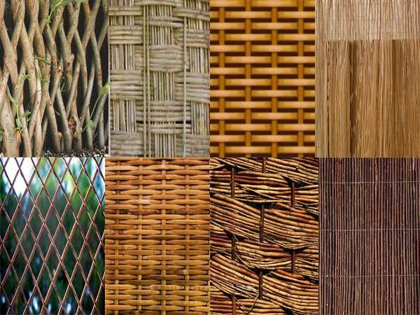 Variations in weaving patterns