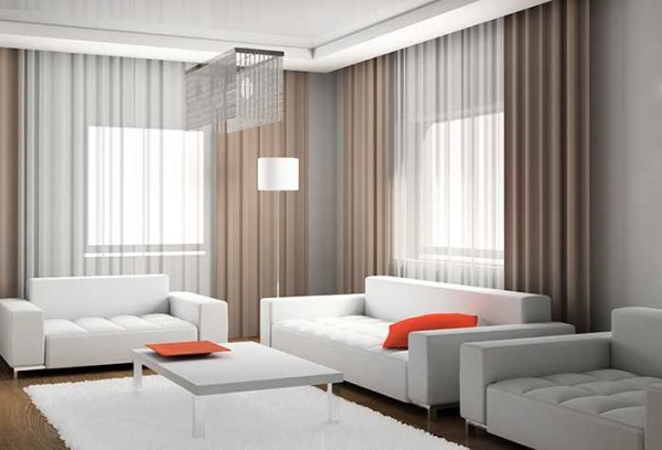 Crisp pleats - plain fabrics