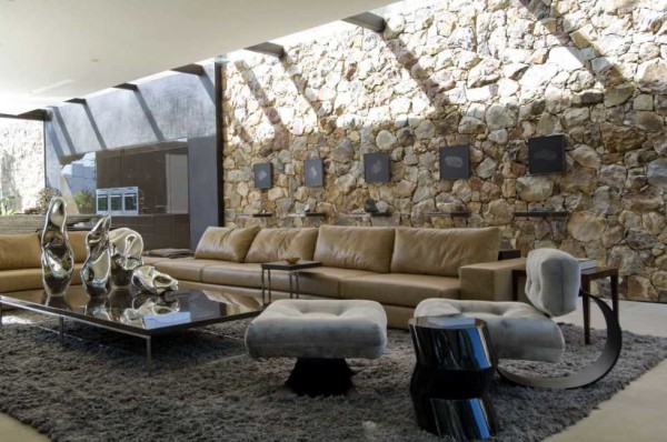 You rarely see a stone wall
