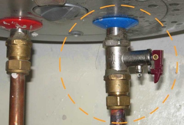Boiler safety valve