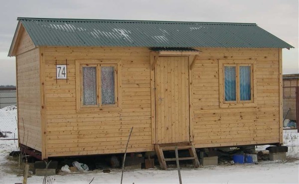 One of the options for a garden shed
