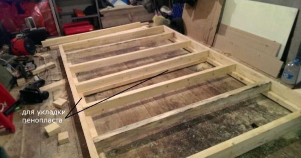 Floor frame ready