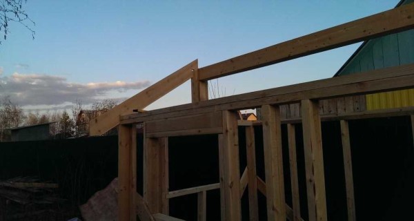 Trying to create a rafter leg