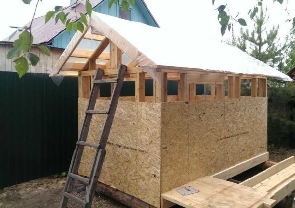 Sheathing outside OSB