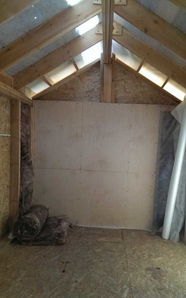 Insulation of the house inside - mineral (basalt wool)