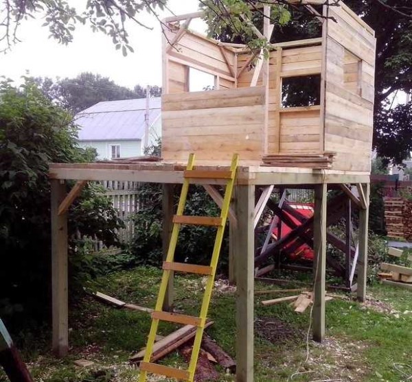 Sheathing goes fast