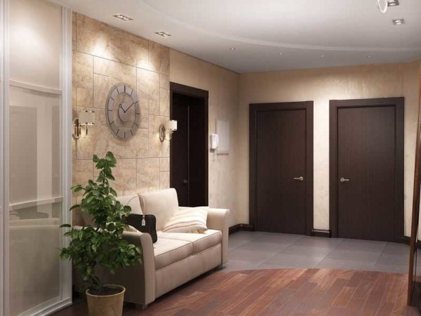 The same task - tiles near the front door - solved more successfully
