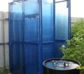 Mounted polycarbonate