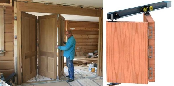 Folding doors-book: basic device