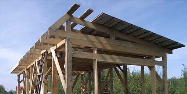 Sheathing, on non-roofing material