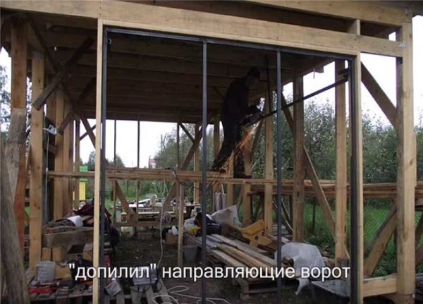 Overhead door frames