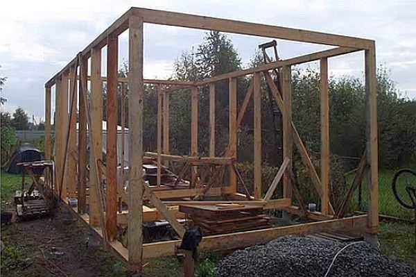 We continue to assemble the frame