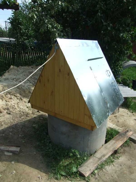 It looks like a well in a house