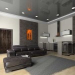 Gloss fits perfectly into minimalism and hi-tech