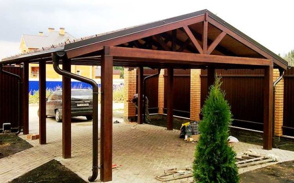 One of the carport options