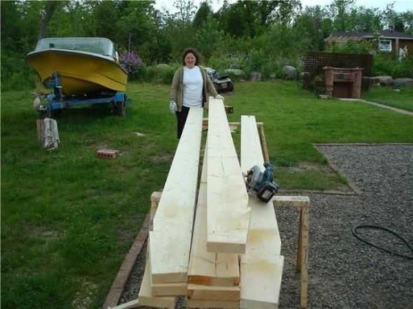 Notches on beams