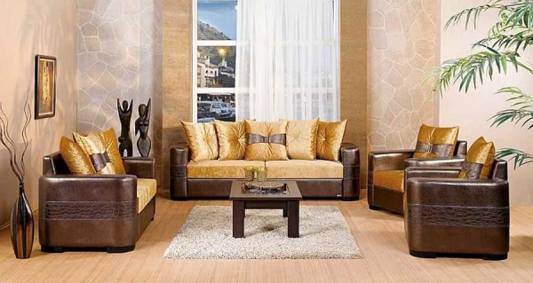 Brick or masonry is the latest fashion when decorating a living room