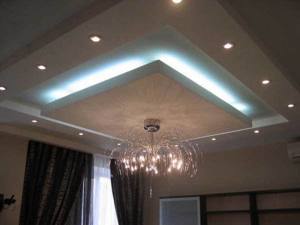 The most spectacular options are combinations of different lamps