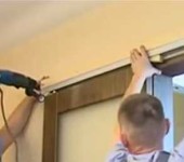 We fix the doors on the wall