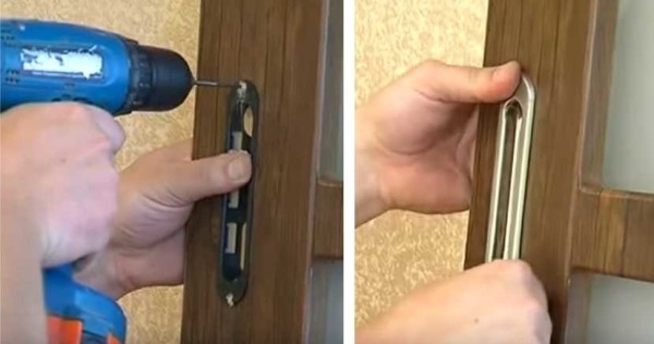 Installing the handle