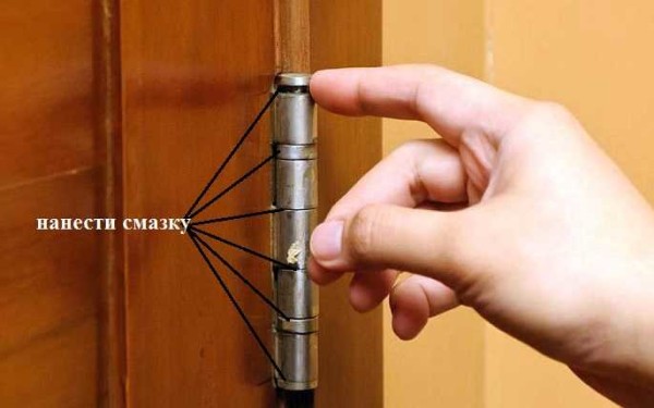 One-piece hinge lubrication