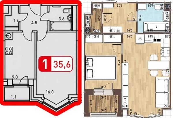 One of the ways to increase the area during repairs is to dismantle partitions. Only this option - no one will ever agree to transfer the kitchen to the place of the bedroom. Miracles can only happen on the first floor