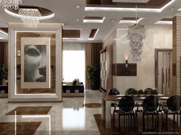 Modern interior style - for those who are tired of complex shapes