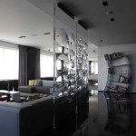 An interesting find - a glass partition