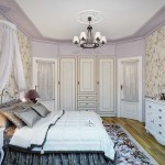 Dim colors - cozy Provence bedroom