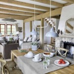 The fireplace also fits perfectly into Provence. Only like this, unliked