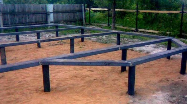 Tying posts with metal