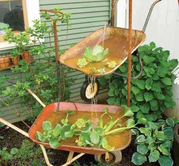 waterfall in the garden do it yourself photo