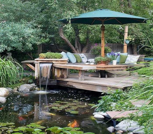 decorative waterfall do it yourself