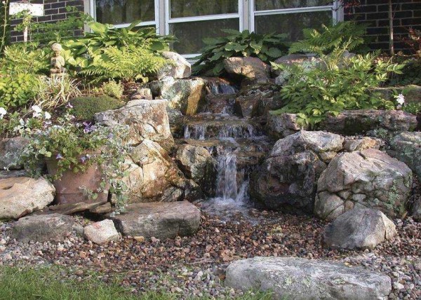 DIY waterfall