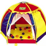 In the form of a wigwam