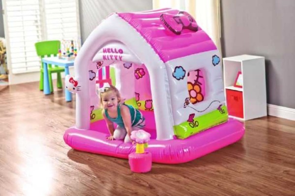 Inflatable play house is a great solution for toddlers