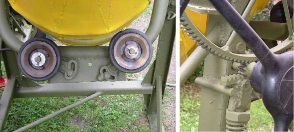 The casters can be made adjustable