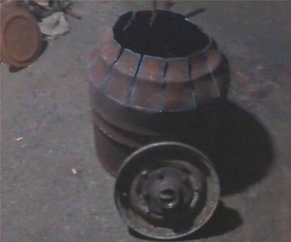 A pear was made from a barrel