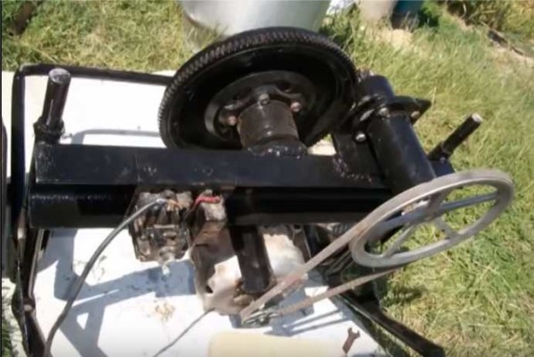 Motor installed