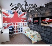 It's impossible to make a mistake - a teenager's room ...