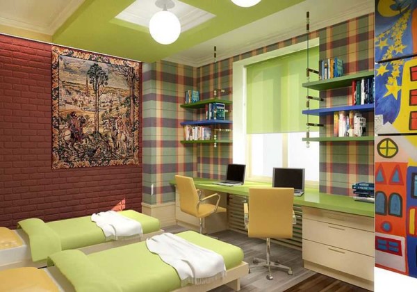 Boy's room design doesn't have to be boring